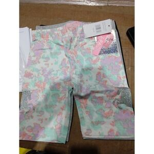 Freestyle Revolution Girls Tie Dye Bike Shorts Unicorn Graphic Size 6X